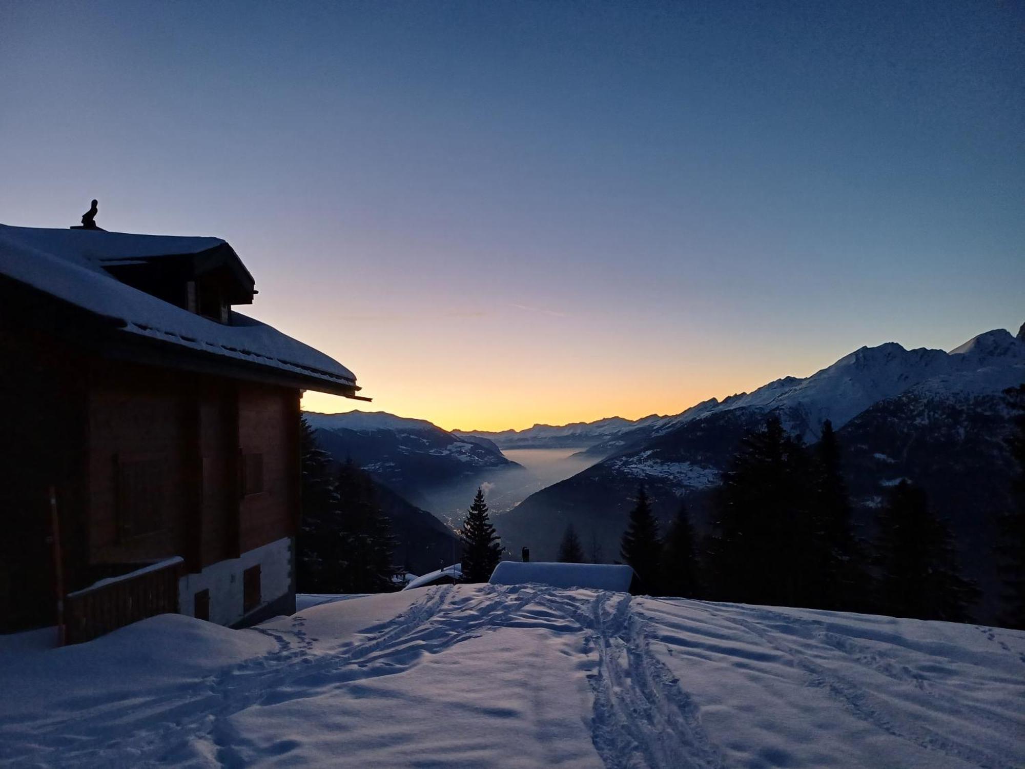 Chalet Bietschhorn Rosswald Termen Eksteriør billede